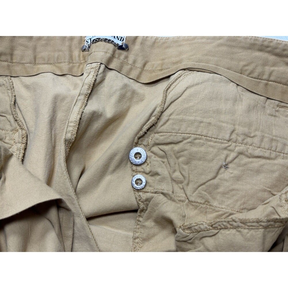 Vintage Stone Island C.P. Company 100% Cotton Pique Button Fly Pants 52 Italy - Picture 12 of 16